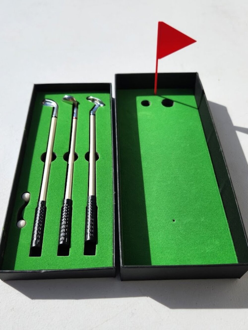 Golf Pens Golfing Golfer Gag Gift Desk Accessories Decor Table Game Miniature Go